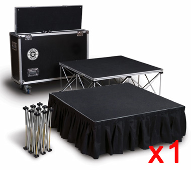 Podium 1Mx1M x1  hauteur 40cm