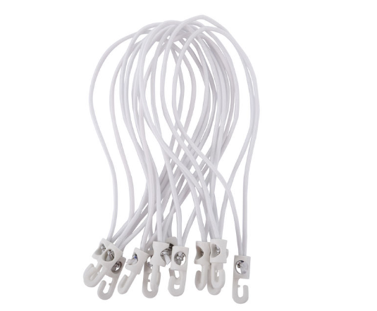 Stairville Spannfix Ø 4mm White 12 pcs.