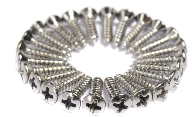 Fender Pickguard Screws Chrome